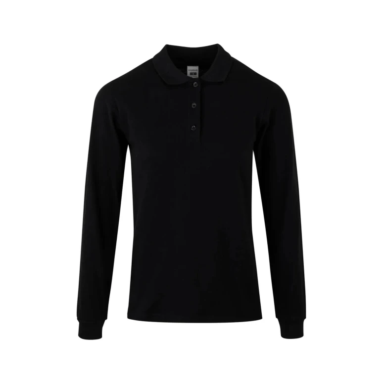 Polo de manga larga de trabajo 100% Algodón Velilla Hobart Mujer PL200WC