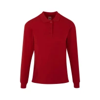 Polo de manga larga de trabajo 100% Algodón Velilla Hobart Mujer PL200WC