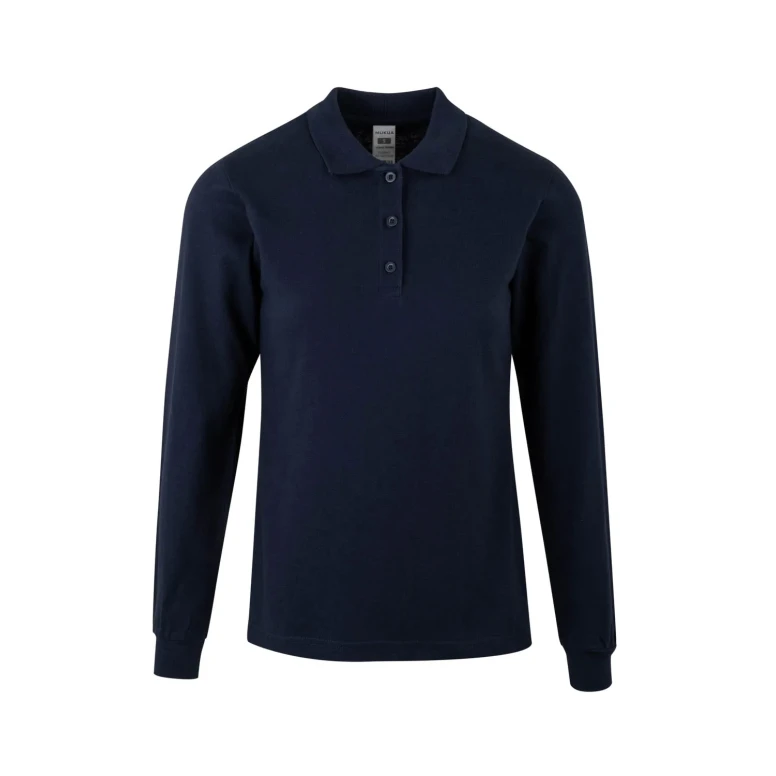 Polo de manga larga de trabajo 100% Algodón Velilla Hobart Mujer PL200WC
