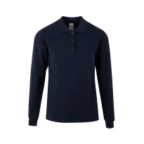Polo de manga larga de trabajo 100% Algodón Velilla Hobart Mujer PL200WC
