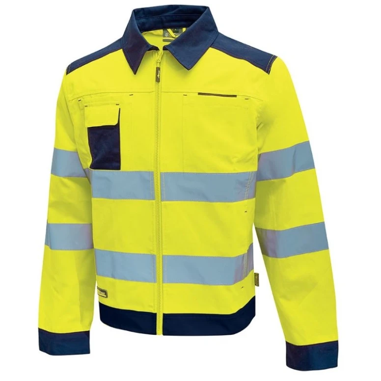 Chaqueta de trabajo Alta Visibilidad Multibolsillos U-Power Gleam HL152YF
