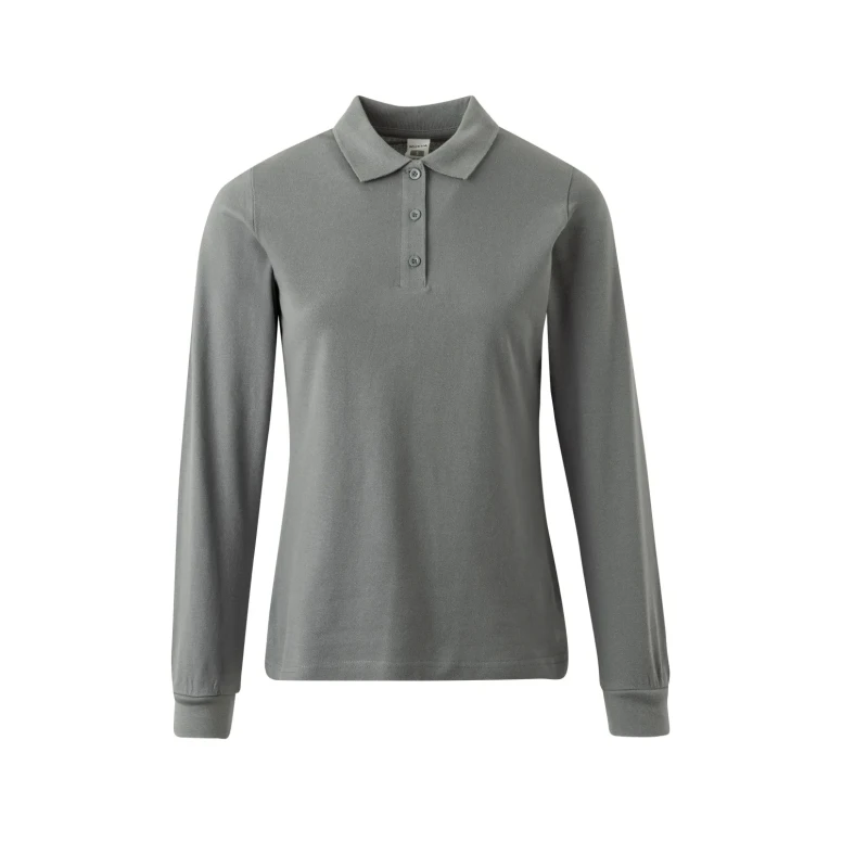 Polo de manga larga de trabajo 100% Algodón Velilla Hobart Mujer PL200WC
