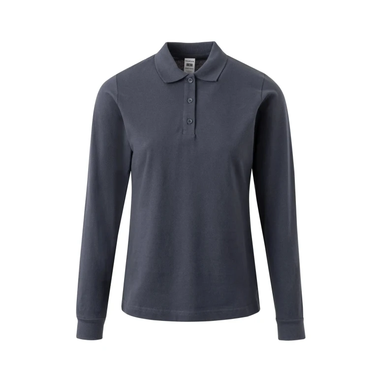 Polo de manga larga de trabajo 100% Algodón Velilla Hobart Mujer PL200WC