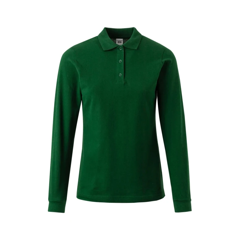 Polo de manga larga de trabajo 100% Algodón Velilla Hobart Mujer PL200WC