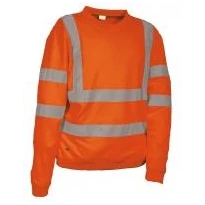 Sudadera de trabajo Alta Visibilidad Cofra Mariqueta V385-0-00 2