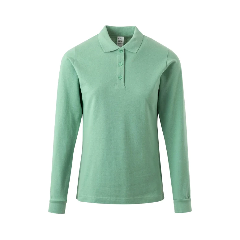 Polo de manga larga de trabajo 100% Algodón Velilla Hobart Mujer PL200WC