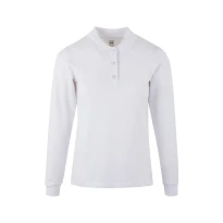 Polo de manga larga de trabajo 100% Algodón Velilla Hobart Mujer PL200WW