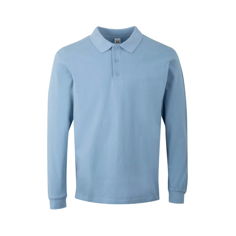 Polo de manga larga Unisex de trabajo 100% Algodón Velilla Hobart PL200UC