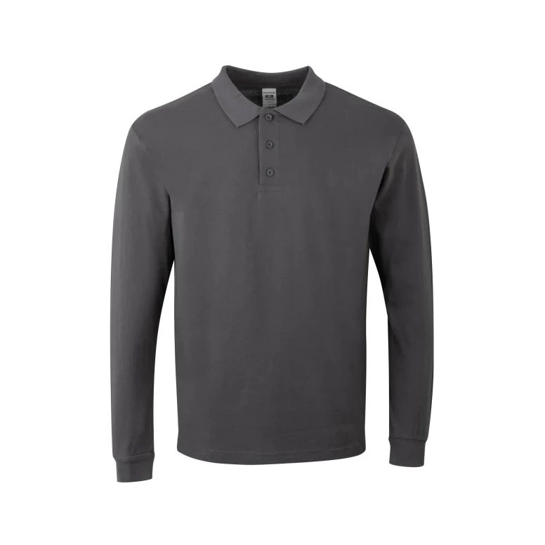 Polo de manga larga Unisex de trabajo 100% Algodón Velilla Hobart PL200UC
