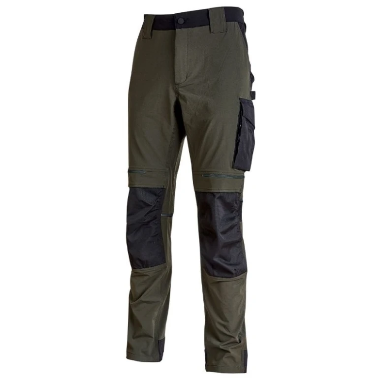 Pantalones de trabajo Elásticos Stretch Multibolsillos U-Power Atom PE145BC
