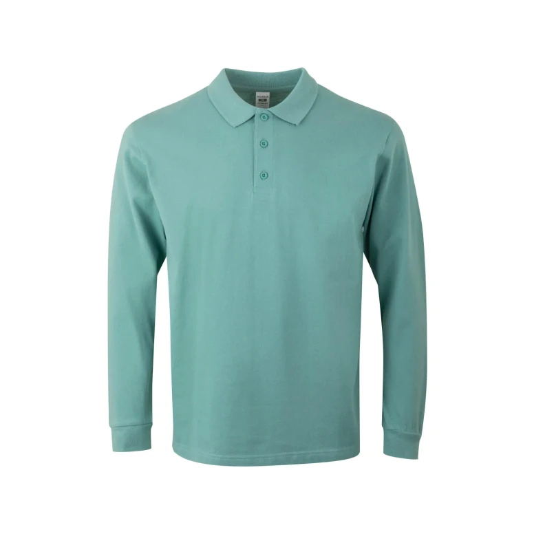 Polo de manga larga Unisex de trabajo 100% Algodón Velilla Hobart PL200UC