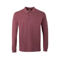 Polo de manga larga Unisex de trabajo 100% Algodón Velilla Hobart PL200UC