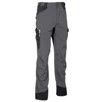 Liquidación total - Pantalón de trabajo Multibolsillos Stretch Cofra Hagfors V592-0-02 número 46 color negro