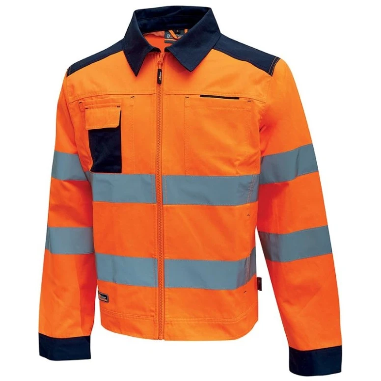 Chaqueta de trabajo Alta Visibilidad Multibolsillos U-Power Glare HL151YF