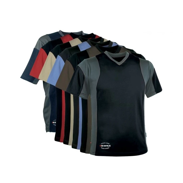 Camiseta de trabajo Stretch Cofra Java V080-0-00A