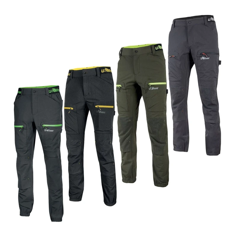 Pantalones de trabajo Stretch Multibolsillos U-Power Harmony FU281