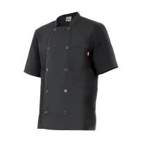 Chaqueta coreana de chef de trabajo de manga corta Velilla 432