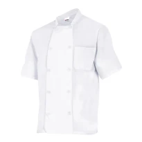 Chaqueta coreana de chef de trabajo de manga corta Velilla 432