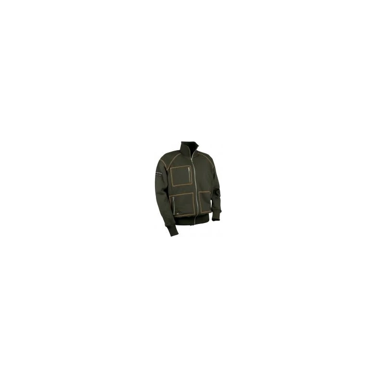 Liquidación total - Sudadera de trabajo Cofra Hamburg 100% algodón V104-0-00 Talla 3XL marino