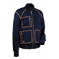Liquidación total - Sudadera de trabajo Cofra Hamburg 100% algodón V104-0-00 Talla 3XL marino