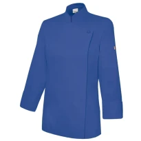 Chaqueta coreana de chef de trabajo con cremallera Velilla Mujer 405203TC