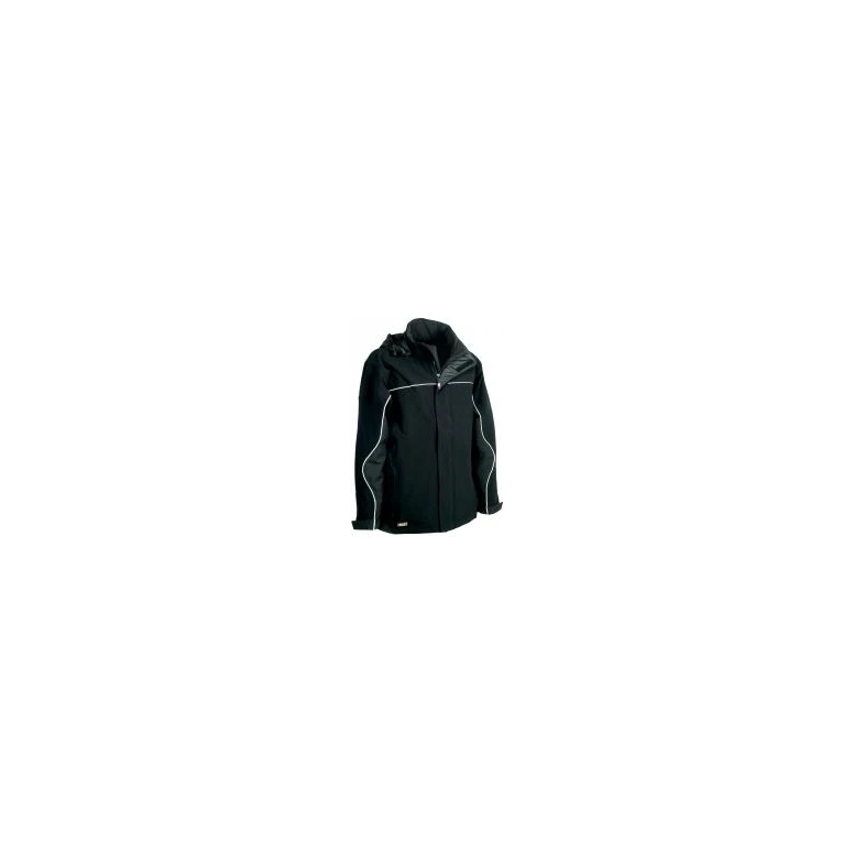 Chaqueta con capucha de trabajo Softshell elástica stretch Multibolsillos Cofra Norway V093-0-00