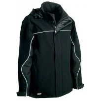 Chaqueta con capucha de trabajo Softshell elástica stretch Multibolsillos Cofra Norway V093-0-00