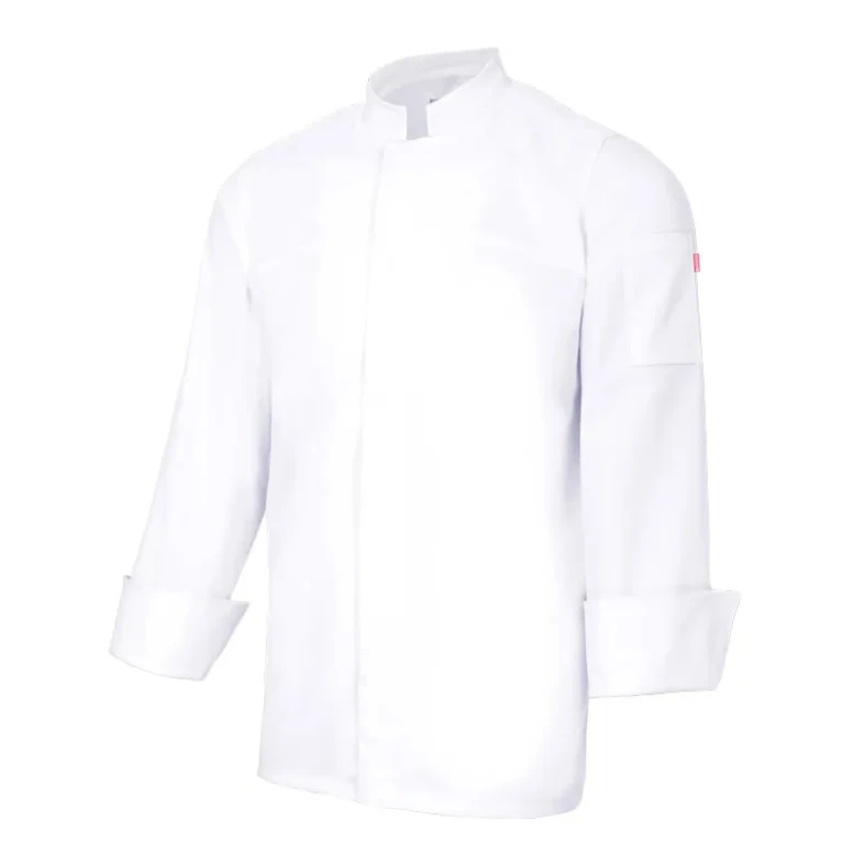 Chaqueta coreana de chef de trabajo de manga larga Elástico Velilla 405208S