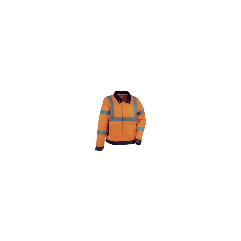 Chaqueta de trabajo Alta Visibilidad Multibolsillos Cofra Tempel V290-0-02