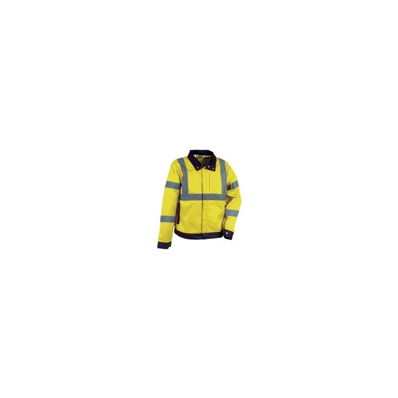 Chaqueta de trabajo Alta Visibilidad Multibolsillos Cofra Tempel V290-0-02