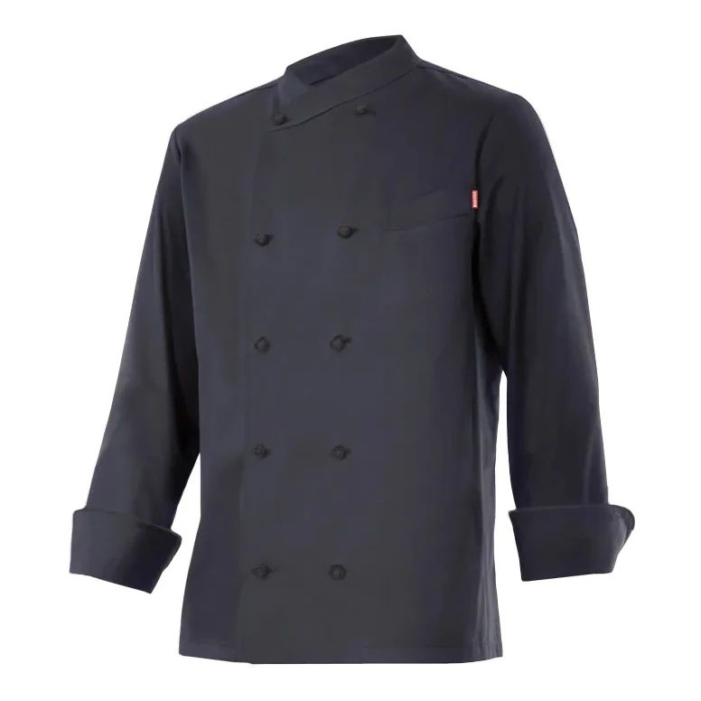 Chaqueta coreana de chef de trabajo de manga larga Velilla ENELDO