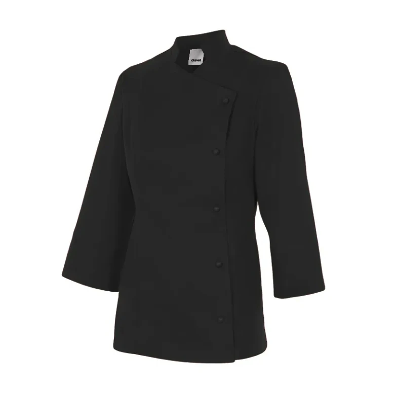 Chaqueta de chef de trabajo de manga larga Velilla Mujer MELISA