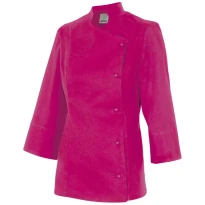 Chaqueta de chef de trabajo de manga larga Velilla Mujer MELISA