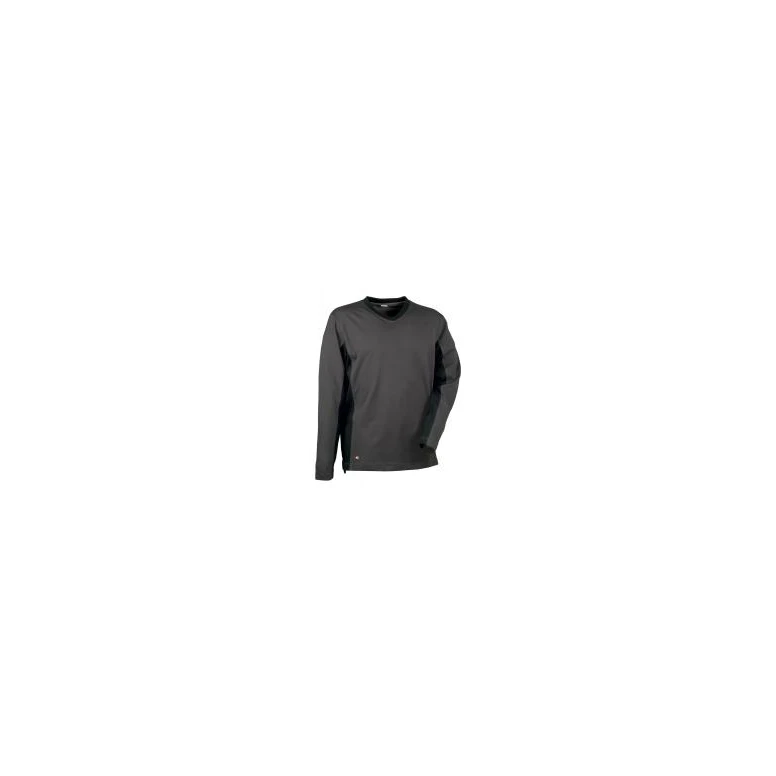 Liquidación total - Camiseta de trabajo Cofra Madeira 100% algodón Jersey V105-0-00 Talla M Color Gris Negro