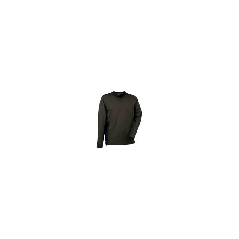 Liquidación total - Camiseta de trabajo Cofra Madeira 100% algodón Jersey V105-0-00 Talla M Color Gris Negro