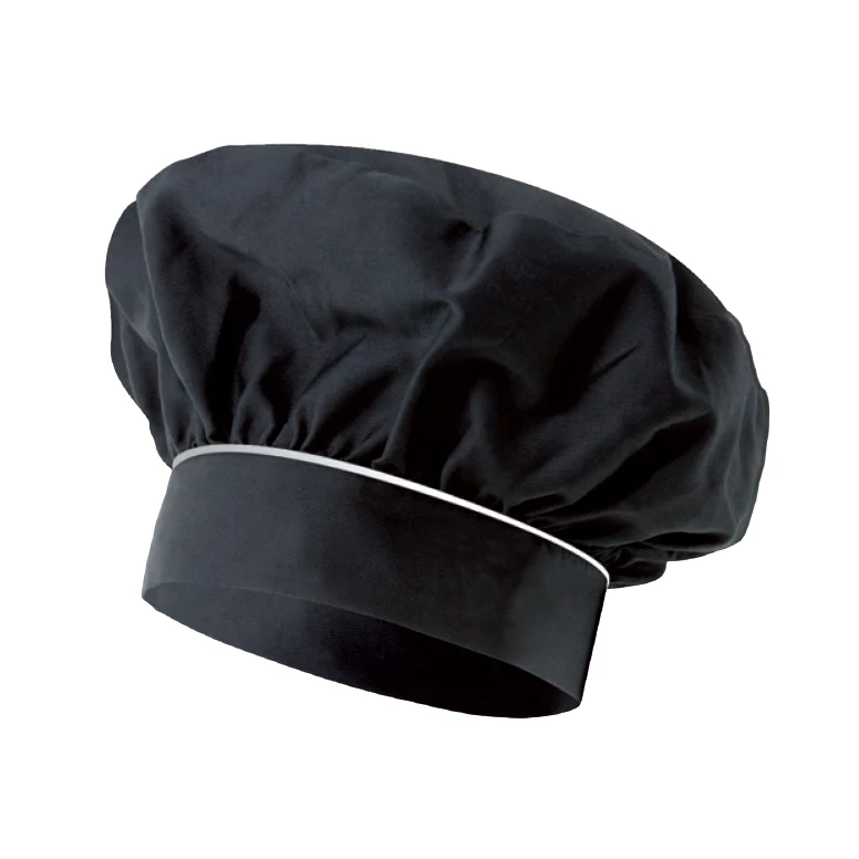 Gorro de chef francés en contraste de trabajo Velilla VAINILLA V