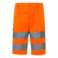 Bermuda de trabajo Alta visibilidad Multibolsillos Velilla 303005