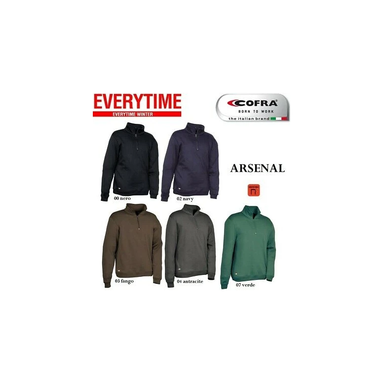 Sudadera de trabajo Cofra Arsenal V217-0-03