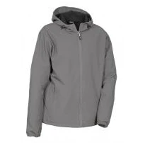 Chaqueta con capucha de trabajo elástica stretch Softshell Cofra Vannas con interior de forro polar V546-0-02
