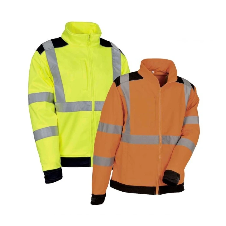 Chaqueta de trabajo Softshell Alta Visibilidad Cofra Sideia V296-0-02