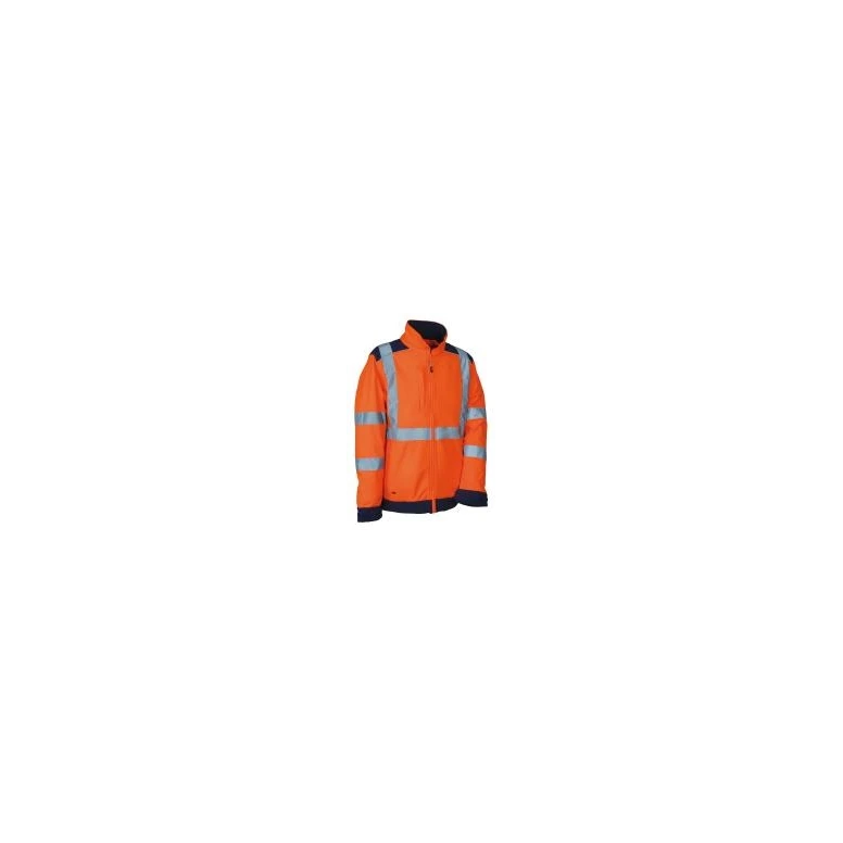 Chaqueta de trabajo Softshell Alta Visibilidad Cofra Sideia V296-0-02