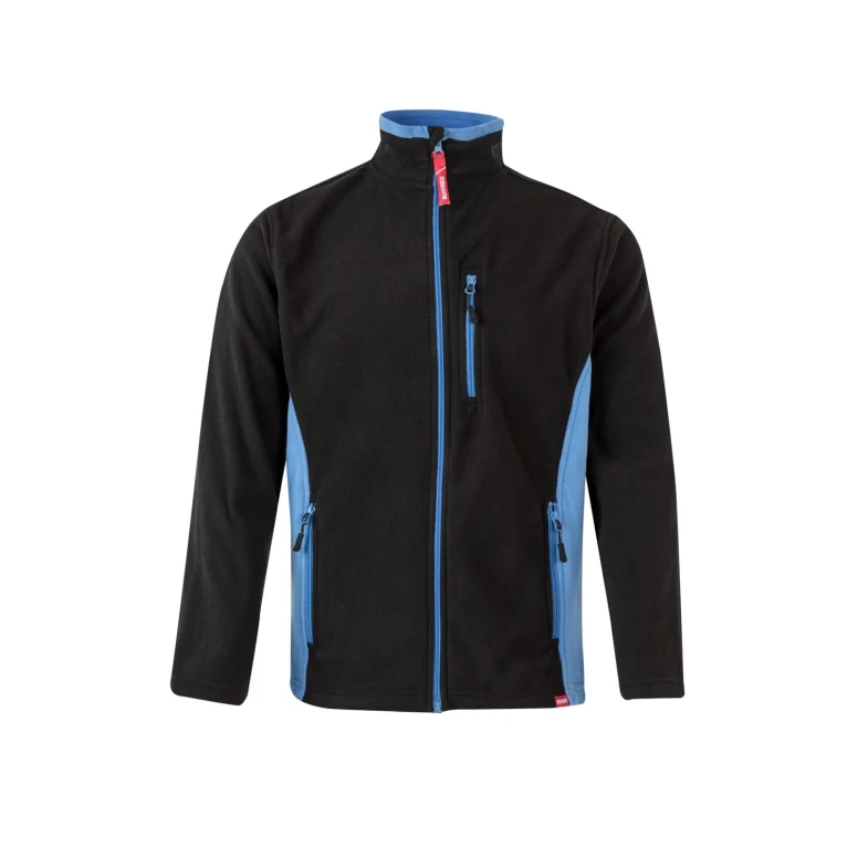 Sudadera con cremallera larga de trabajo en forro polar Multibolsillos Velilla 201504