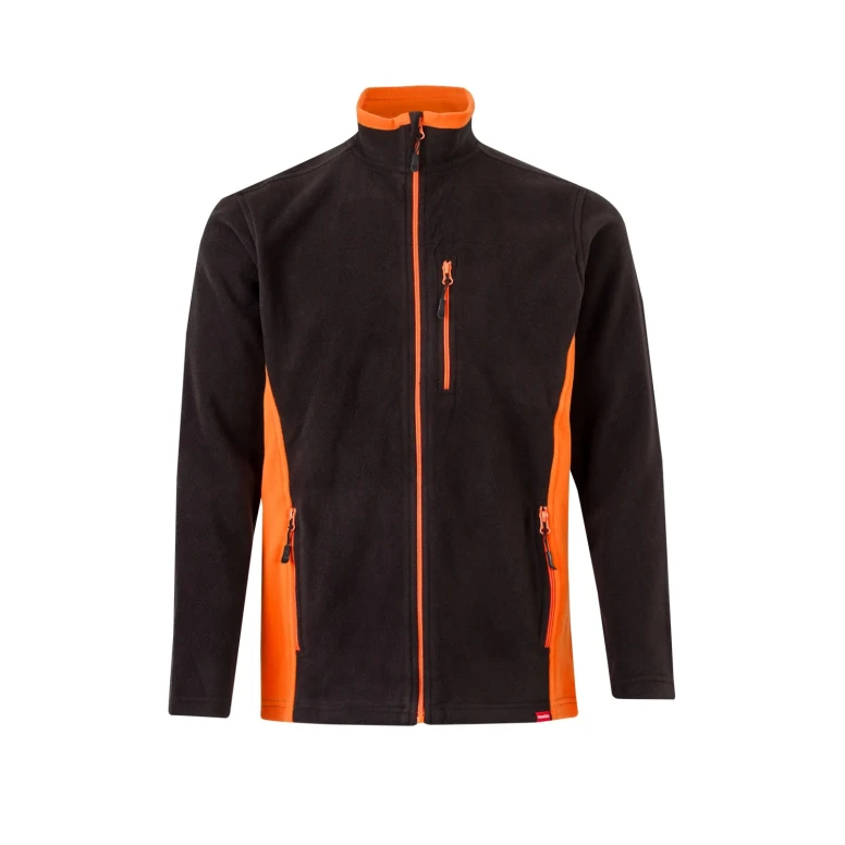 Sudadera con cremallera larga de trabajo en forro polar Multibolsillos Velilla 201504