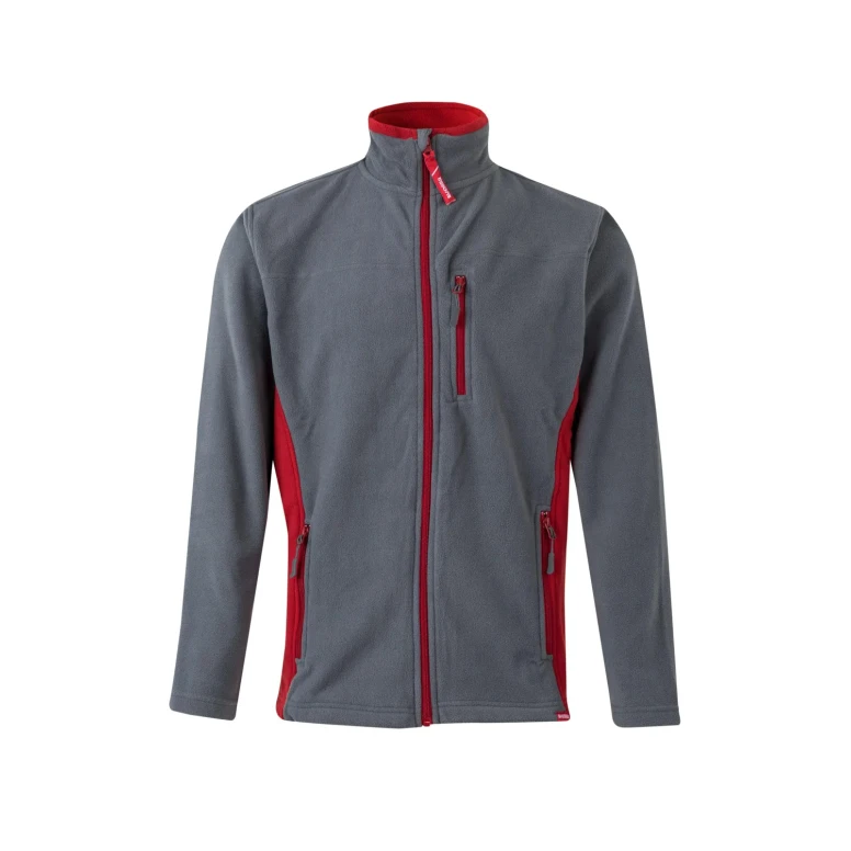 Sudadera con cremallera larga de trabajo en forro polar Multibolsillos Velilla 201504