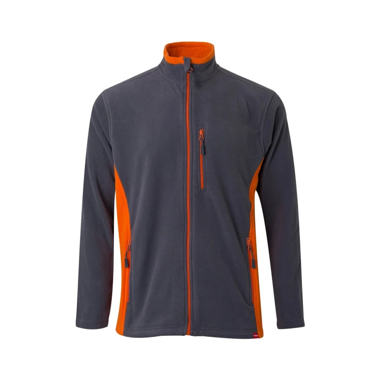Sudadera con cremallera larga de trabajo en forro polar Multibolsillos Velilla 201504