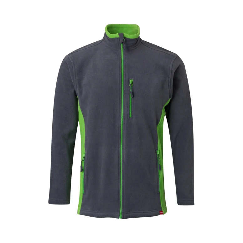 Sudadera con cremallera larga de trabajo en forro polar Multibolsillos Velilla 201504
