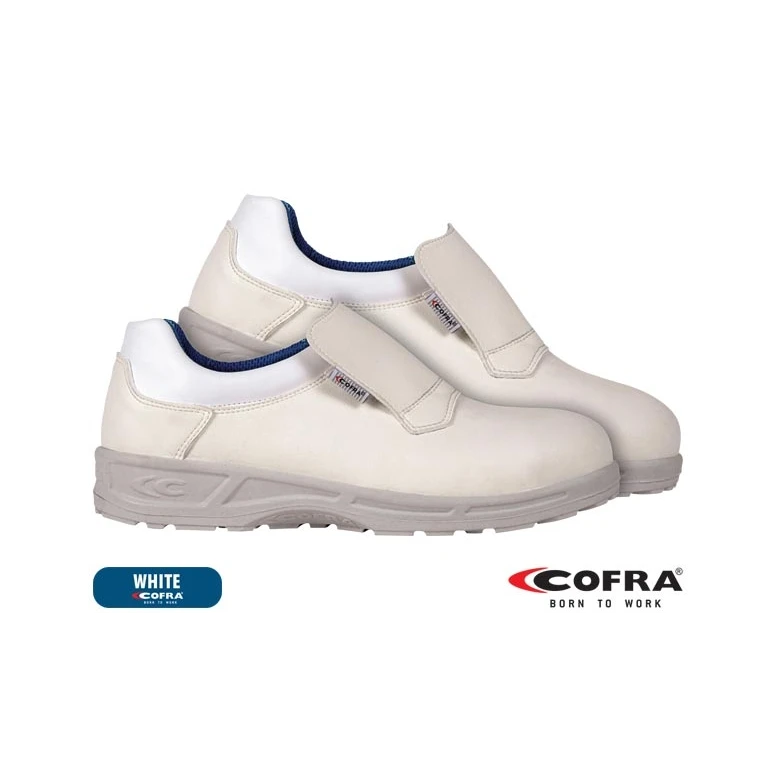 Mocasín de seguridad Cofra Nerone White S1 SRC 76400-002