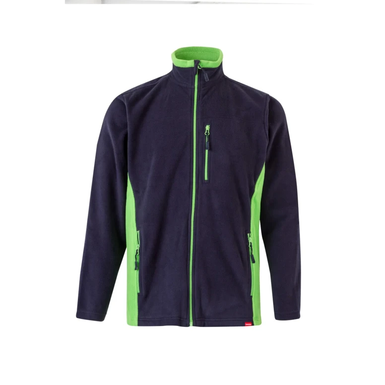 Sudadera con cremallera larga de trabajo en forro polar Multibolsillos Velilla 201504