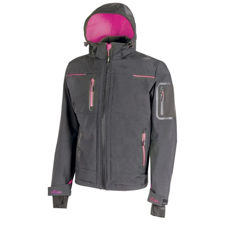 Chaqueta de trabajo Softshell Elástica Stretch U-Power Space Mujer FU187GF