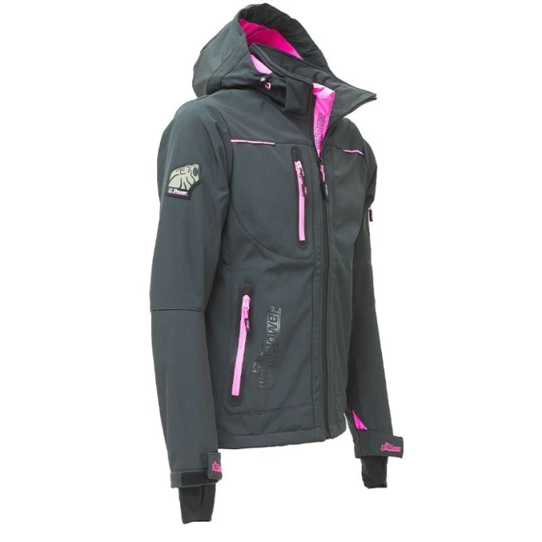 Chaqueta de trabajo Softshell Elástica Stretch U-Power Space Mujer FU187GF